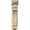 Ekena Millwork Olympic Arts and Crafts Rough Sawn Bracket w/ Offset Brace, Douglas Fir, 6"W x 18"D x 30"H BKT0604X18X30OLY03RDF - alternate 4
